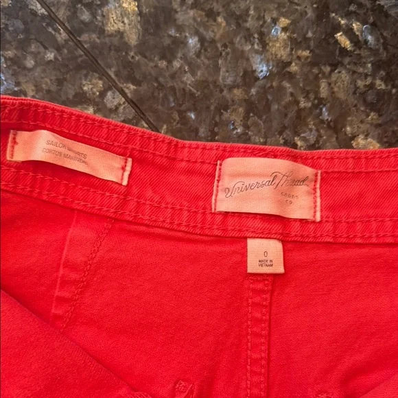 Universal Thread Red Jean Shorts - Picture 3 of 5